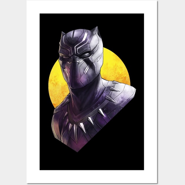 Black Panther Wall Art by Jackson Caspersz